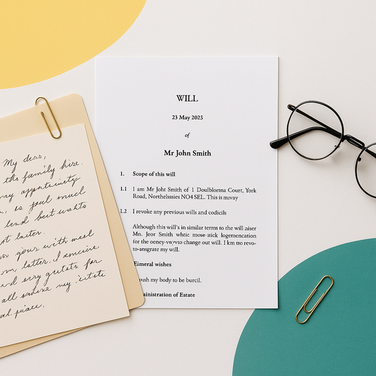 Don’t Leave Your Loved Ones Guessing — Writing a Will Is Easier Than You Think
